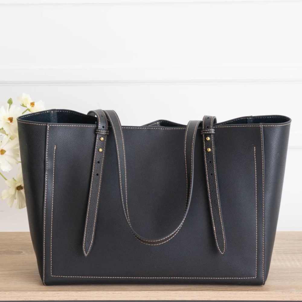 Eliana Leather Tote - Picture 6 of 11